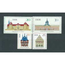 Alemania Oriental Correo 1968 Yvert 1075/8 ** Mnh Edificios