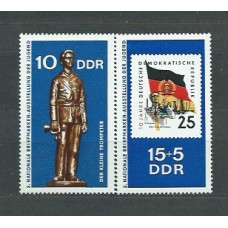 Alemania Oriental Correo 1970 Yvert 1304/5 ** Mnh