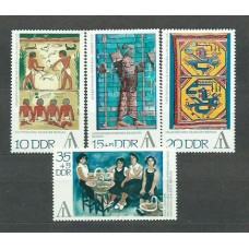 Alemania Oriental Correo 1972 Yvert 1471/4 ** Mnh