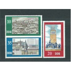 Alemania Oriental Correo 1975 Yvert 1767/9 ** Mnh