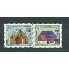 Alemania Oriental Correo 1975 Yvert 1774/5 ** Mnh