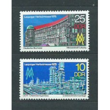 Alemania Oriental Correo 1976 Yvert 1837/8 ** Mnh