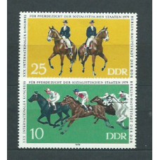 Alemania Oriental Correo 1979 Yvert 2113/4 ** Mnh Deportes