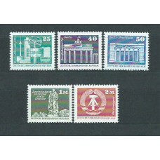 Alemania Oriental Correo 1980 Yvert 2199/203 ** Mnh