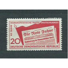 Alemania Oriental Correo 1958 Yvert 387 ** Mnh