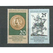 Alemania Oriental Correo 1960 Yvert 506/7 ** Mnh