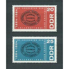 Alemania Oriental Correo 1964 Yvert 757/8 ** Mnh