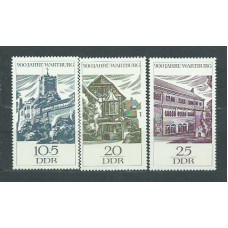 Alemania Oriental Correo 1966 Yvert 930/2 ** Mnh Castillos