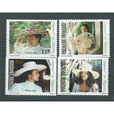 Polinesia - Correo Yvert 198/201 ** Mnh Sombreros