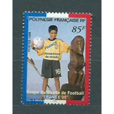 Polinesia - Correo Yvert 571 ** Mnh Deportes. Fútbol