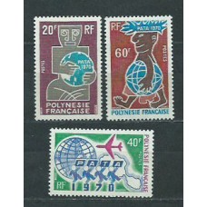 Polinesia - Correo Yvert 77/9 ** Mnh