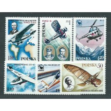 Polonia - Correo 1978 Yvert 2378/83 ** Mnh Aviones