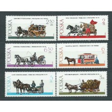 Polonia - Correo 1980 Yvert 2538/43 ** Mnh Caballos