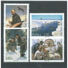 Polonia - Correo 2003 Yvert 3816/9 ** Mnh Pinturas