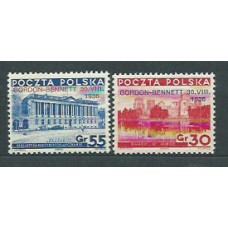 Polonia - Correo 1936 Yvert 390A/B (*) Mng