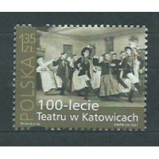 Polonia - Correo 2007 Yvert 4070 ** Mnh Teatro