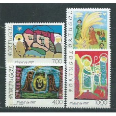 Portugal - Correo 1977 Yvert 1364/7 ** Mnh Navidad