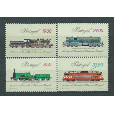 Portugal - Correo 1981 Yvert 1518/21 ** Mnh Trenes