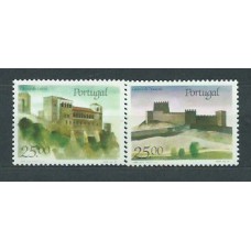 Portugal - Correo 1987 Yvert 1697/8 ** Mnh Castillos