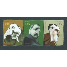 Portugal - Correo 2007 Yvert 3199/201 ** Mnh Personajes