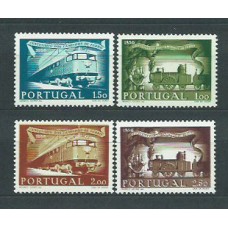 Portugal - Correo 1956 Yvert 831/4 (*) Mng Trenes