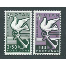 Portugal - Correo 1960 Yvert 859/60 * Mh OTAN