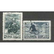 Rusia Correo 1948 Yvert 1190/1 usado Deportes