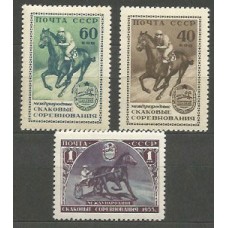 Rusia - Correo 1956 Yvert 1775/7 * Mh Deportes