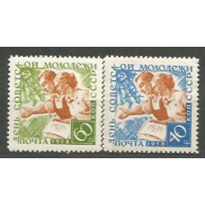 Rusia - Correo 1958 Yvert 2059/60 (*) Mng