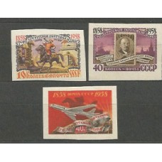 Rusia - Correo 1958 Yvert 2078/83a ** Mnh