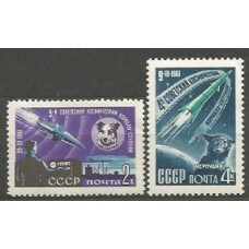 Rusia - Correo 1961 Yvert 2426/7 ** Mnh Astro