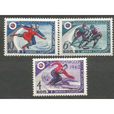 Rusia - Correo 1962 Yvert 2500/2 ** Mnh Deportes