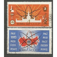 Rusia - Correo 1962 Yvert 2547/8 usado