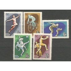 Rusia - Correo 1963 Yvert 2684/8 ** Mnh Deportes