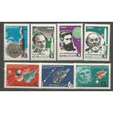 Rusia - Correo 1964 Yvert 2802/8 ** Mnh Astro