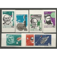 Rusia - Correo 1964 Yvert 2802/8 ** Mnh Astro