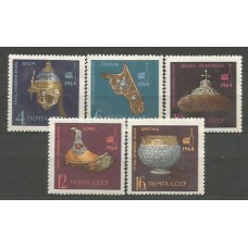 Rusia - Correo 1964 Yvert 2904/8 ** Mnh Tesoros