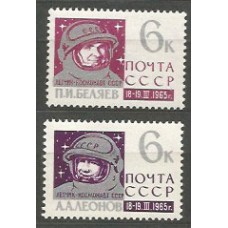 Rusia - Correo 1965 Yvert 2962/3 ** Mnh Astro