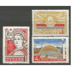 Rusia - Correo 1965 Yvert 2979/81 ** Mnh