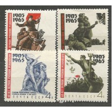 Rusia - Correo 1965 Yvert 2983/6 ** Mnh