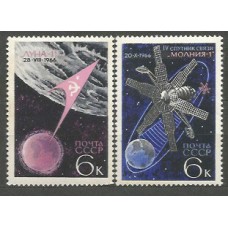 Rusia - Correo 1966 Yvert 3188/9 ** Mnh Astro