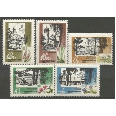 Rusia - Correo 1967 Yvert 3299/303 ** Mnh Estaciones Climaticas