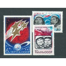 Rusia - Correo 1974 Yvert 4089/91 ** Mnh Astro