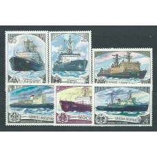 Rusia - Correo 1978 Yvert 4559/64 ** Mnh Barcos