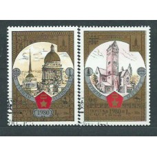 Rusia - Correo 1980 Yvert 4681/2 usado