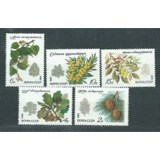 Rusia - Correo 1980 Yvert 4742/6 ** Mnh Flora