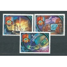 Rusia - Correo 1981 Yvert 4789/91 ** Mnh Astro