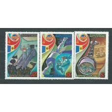 Rusia - Correo 1981 Yvert 4813/5 ** Mnh Astro