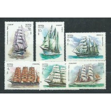 Rusia - Correo 1981 Yvert 4847/52 ** Mnh Barcos. Veleros