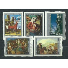 Rusia - Correo 1981 Yvert 4860/4 ** Mnh Pinturas